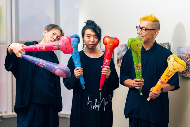 “ポップさと共存する闇”つぶグミのアート作品を展示する企画展「つぶグミュージアム」に落合陽一氏はじめ3名のアーティストが来場