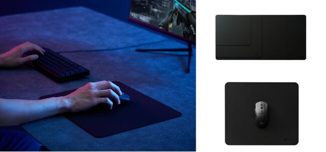 長時間のゲームプレイを快適に!プレイスタイルから選べる3タイプのゲーミングマウスパッドを新発売