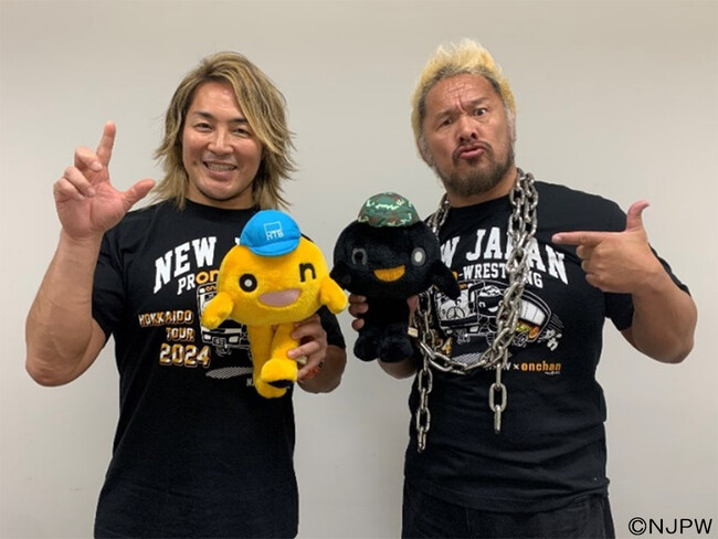 onちゃん×新日本プロレスコラボ Ｔシャツ第2弾　9月6日(金)新発売！