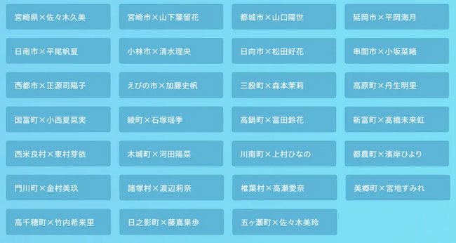 【宮崎県】日向坂46が宮崎県と宮崎県内全26市町村の魅力をPRします!