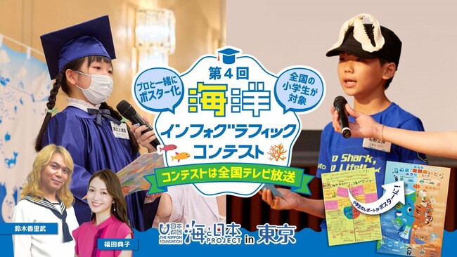 小学生の研究レポートが大変身!? 小学生の視点で捉えた”海の今”を発信！第4回海洋インフォグラフィックコンテスト 開催！