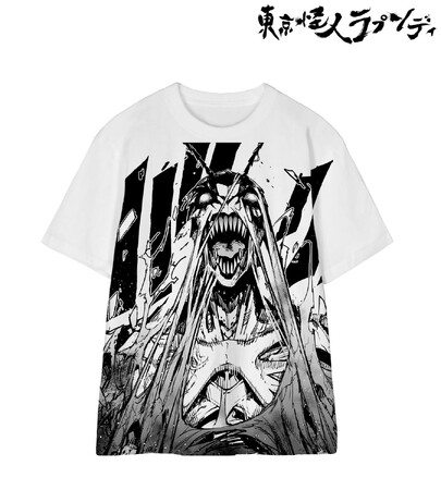 『東京怪人ラプソディ』の八郎 怪人ver. フルグラフィックTシャツとバックプリントパーカーの受注を開始！！アニメ・漫画のオリジナルグッズを販売する「AMNIBUS」にて