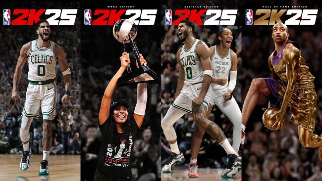 熱狂的バスケ ここに始まる ― 『NBA(R) 2K25』本日より全世界で発売開始!