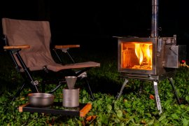 キャンプの楽しさが倍増！進化したキューブ型薪ストーブ『MAKIng STOVE2 -cube-』