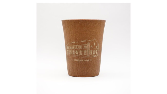 愛媛県新居浜市内の住宅建築用木材を活用したリユースカップ