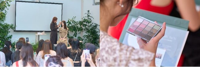 韓国コスメブランド「WAKEMAKE」がFWシーズン新商品発表会を開催！ヘアメイクアップアーティストGeorgeが自身の監修パレットを使ったメイクショーなど盛況のうちに終了