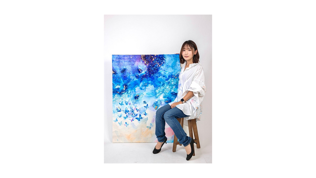 現代アーティスト藤 理沙子の個展「ＥＡＲＴＨ」を新宿マルイ メンにて開催！