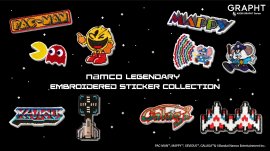 NAMCO LEGENDARY EMBROIDERED STICKER COLLECTION