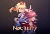 二人の主人公によるテキストアドベンチャーゲーム《夢灯華 Noctuary》2025年内にPlayStation(R)5およびNintendo Switch(TM)で正式リリース　光使いの少女となって、童話のような物語で世界の真実を探ろう！