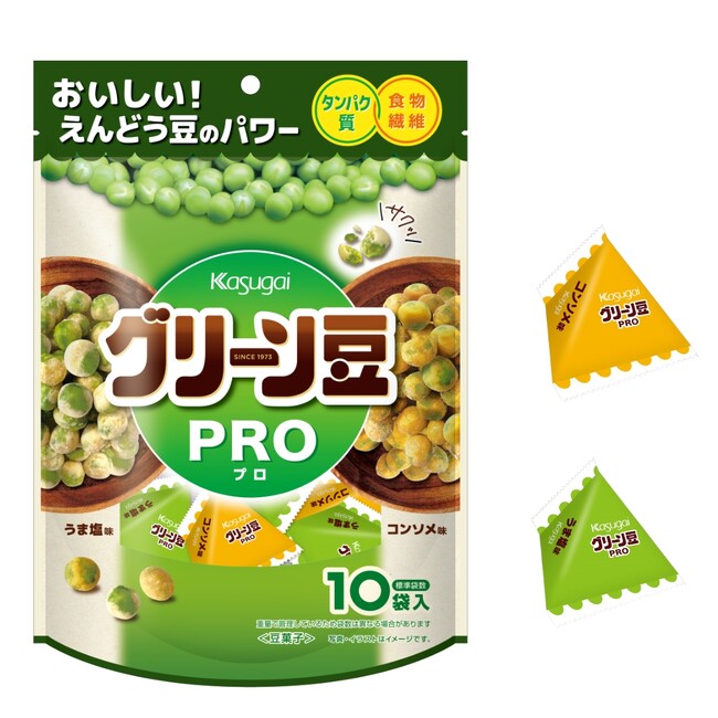 世界で注目のえんどう豆タンパク質をおいしく！「グリーン豆PRO」9月16日(月)より全国新発売！