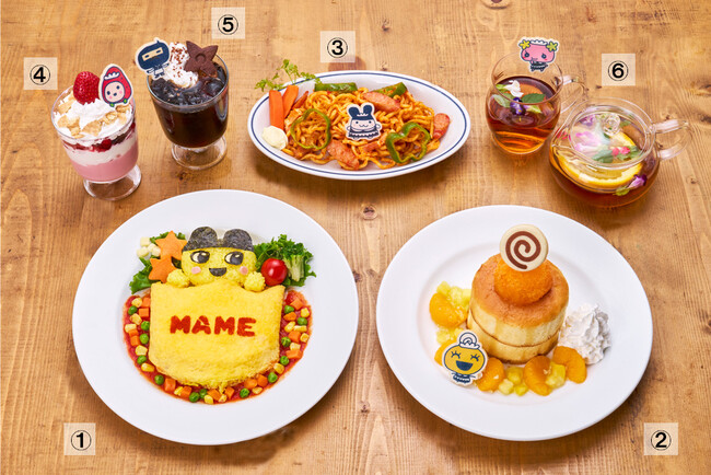 カプコンカフェ 池袋店&梅田店「たまごっち」とのコラボメニューを大公開!
