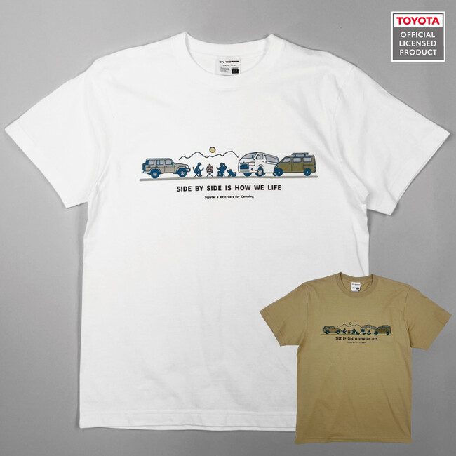 成田空港に『TOYOTA キャンプイラスト』Tシャツが発売!