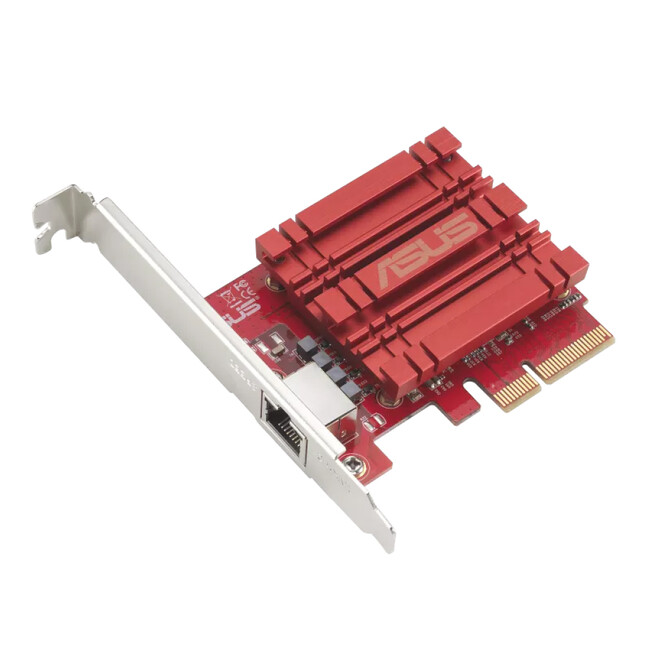 10G Base-T PCIeネットワークアダプタで、5/2.5/1Gおよび100Mbpsの後方互換を持ち、RJ45ポートとビルトインのQoSを備えたXG-C100C V3を発表