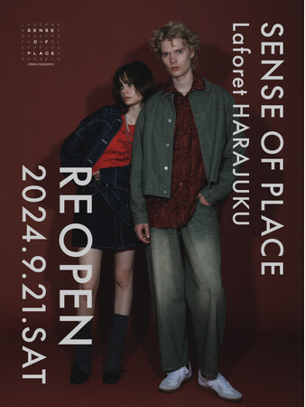 SENSE OF PLACE by URBAN RESEARCH ラフォーレ原宿店が9/21（土）リ オープン！
