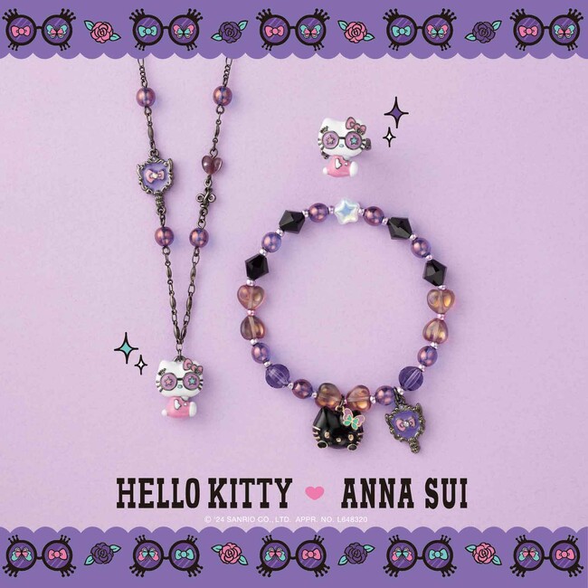 HELLLO KITTY×ANNA SUI コラボレーションアクセサリー発売