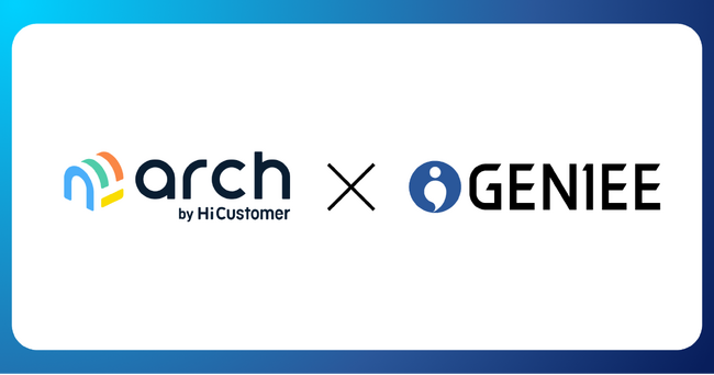 ジーニー、HiCustomer株式会社からデジタルセールスルーム「Arch by HiCustomer」を事業譲受
