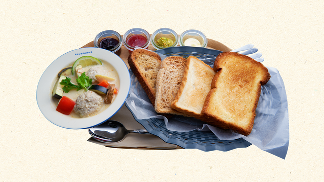 パンとスープのお店「PLUSOUPLE エキュートエディション御茶ノ水店」は『Sustainable Menu Campaign』に参加します