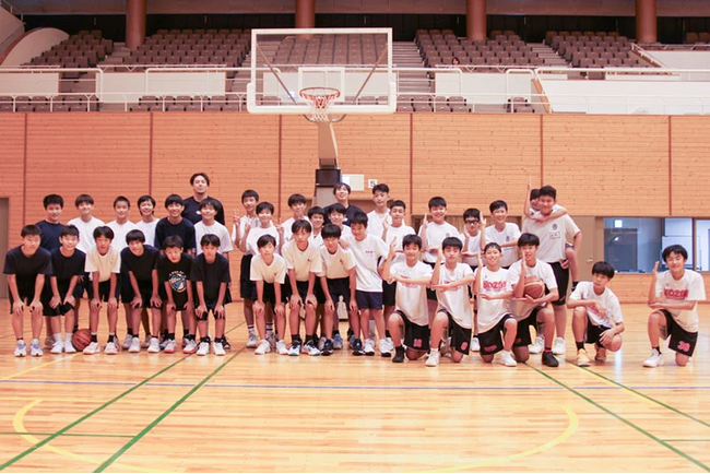 「中学生対象~バスケットボールクリニック~」を開催しました!