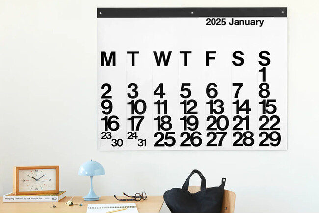 【MoMA Design Store】2025年版 MoMAオリジナルカレンダー販売開始！ユニークなデザインカレンダーもラインナップ