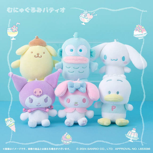 パステルカラーがかわいい♪サンリオキャラクターズより「きらきらおやつタイムシリーズ第2弾」が9月21日(土)～対象店舗で発売開始！