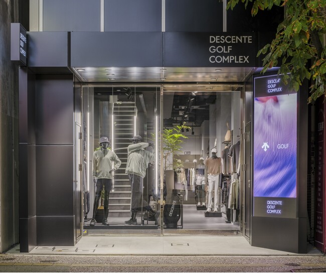 ゴルフの複合業態 第2号店「DESCENTE GOLF COMPLEX TENJIN」９月20日に福岡市・天神にオープン