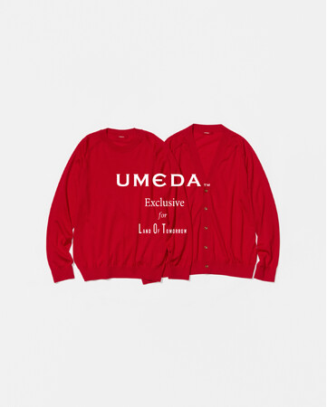ランド オブ トゥモロー 心斎橋パルコ店では、9月26日（木）から〈UMEDA（ウメダ）〉との別注コレクションを発売いたします。