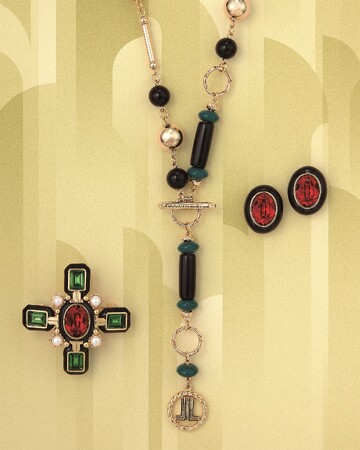 【LANVIN en Bleu costume jewelry】アールデコのイメージを落とし込んだ新作アクセサリーが登場