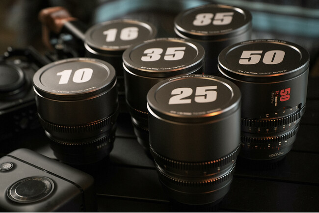 七工匠 7Artisans HOPE Prime シリーズ 10/16/25/35/50/85mm T2.1 Super35mm シネマレンズ 販売開始