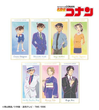 『名探偵コナン』のトレーディング Ani-Art aqua label スタンド付き色紙などの受注を開始！！アニメ・漫画のオリジナルグッズを販売する「AMNIBUS」にて