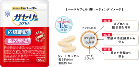 乳酸菌「ガセリ菌ＳＰ株」 内臓脂肪低減・腸内環境改善のダブル機能化サプリメント「ガセリ菌SP株 カプセル」リニューアル