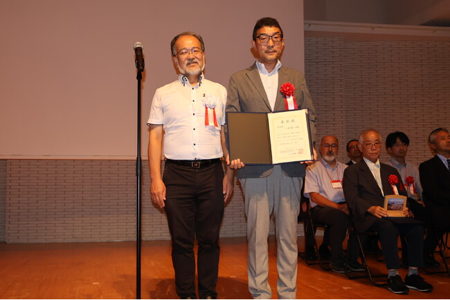 12年間の尽力が実を結ぶ/環境放射能除染学会で当社社員が表彰