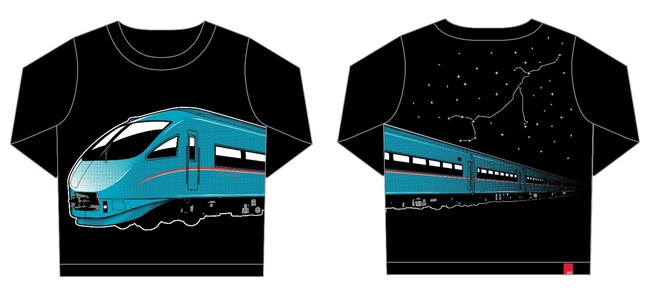 OJICOからロマンスカーMSEをモチーフにした新作の長袖Tシャツが先行販売で初登場！