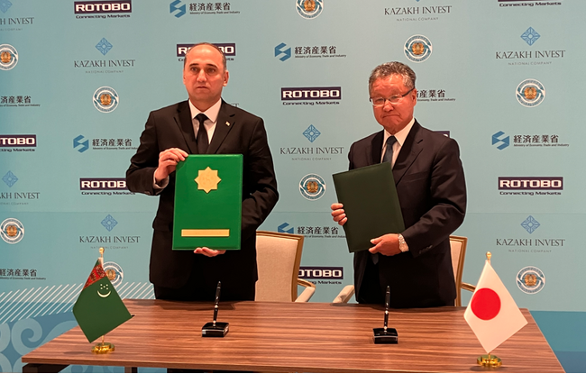 トルクメニスタンTurkmenhimiya社との協力協定書締結<English follows>