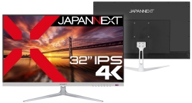 JAPANNEXTが32インチ IPSパネル搭載の4K液晶モニターを49,980円で9月27日(金)に発売