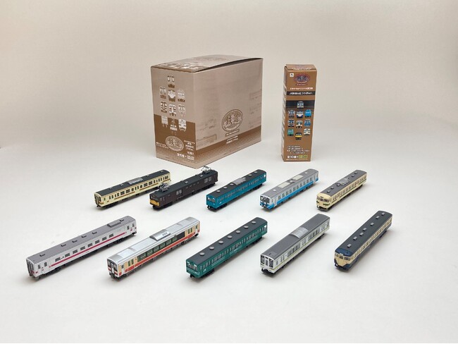 全国のJRグループ駅ナカ小売業6社共同企画！「JR GROUP TRAIN SERIES」「エキナカオリジナル鉄道コレクション」10月1日以降全国 約600箇所で発売