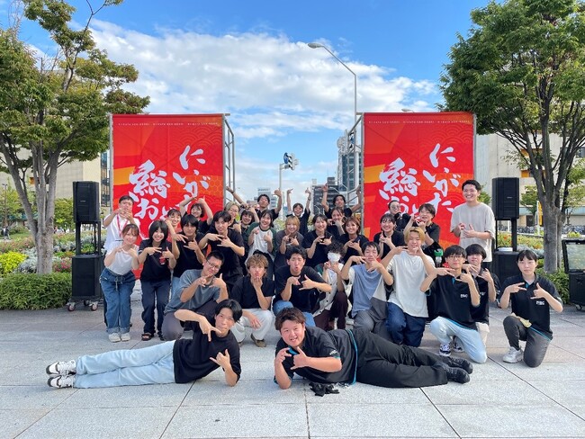 新潟ビジネス専門学校【にいがた総おどりの会場を創り上げる！】史上初！学生がエリアリーダーとして会場運営に挑戦！