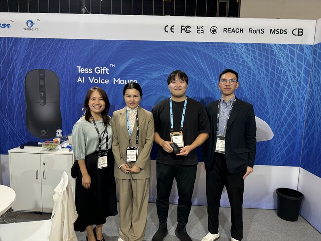 LEAGUEが日本総代理を務めるTESS GIFT、IFA 2024にAIライティングマウスを出展
