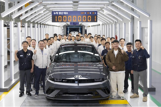 Hyundai Motorが全世界での累計生産台数1億台という大きな節目を迎える