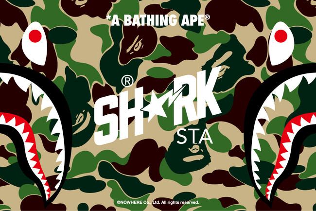 BAPE(R) SHARK HOODIEの20周年ポップアップイベントを開催