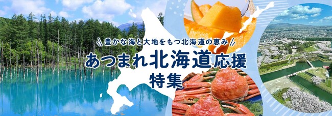 ふるさと納税サイト「さとふる」で「あつまれ北海道応援特集」公開中！