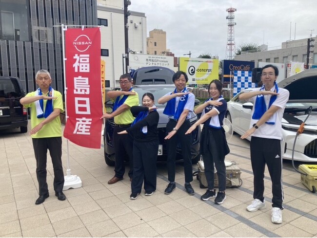 福島日産、チームフクニチャージで「第4回 スポGOMI大会inふくしま」に参加。