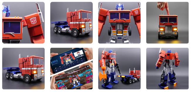 世界初の完全自動変形ロボットトイ「フラッグシップオプティマスプライム（日本語版）」は、robosenオフィシャルサイトで販売終了