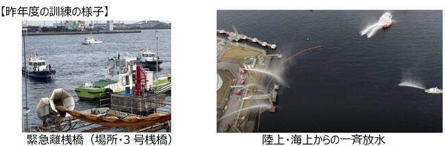 航空燃料漏洩及び火災発生を想定した第35回海上防災訓練を10月10日(木)に実施します。