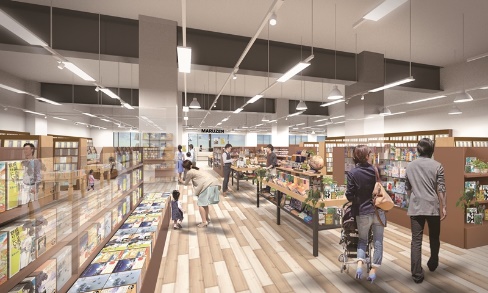 「リバーウォーク北九州」 に西日本初業態の書店丸善 が10月25日（金）に開業