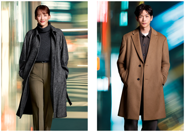 新宿本店オープン 欧米特別コレクション SPECIAL EDITION FROM EU/US を2024年10月25日（金）より発売開始　綾瀬はるかさんと松下洸平さんが着こなす上質なスタイリング