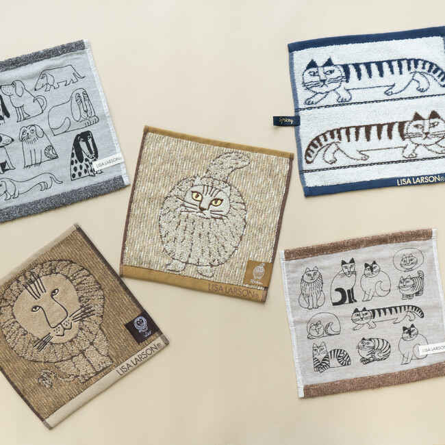 【新商品】リサ・ラーソンの陶器風タオルが新発売！