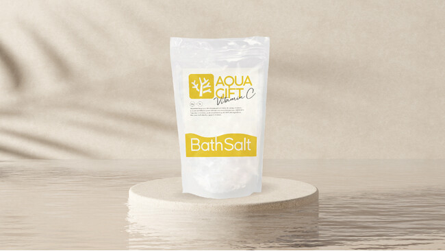 【塩素から肌を守る入浴剤】AQUAGIFTビタミンCを新発売