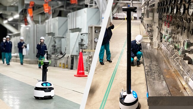 中国電力 三隅発電所にてugo miniによる巡視点検の実証試験を実施