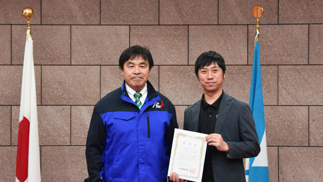 ドローンショー・ジャパン、石川県経済を牽引するニッチトップ企業として石川県から称号を授与！