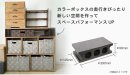 一般的なカラーボックスの奥行きを参考にしたサイズ感 一般的なカラーボックスの奥行きを参考にしたサイズ感